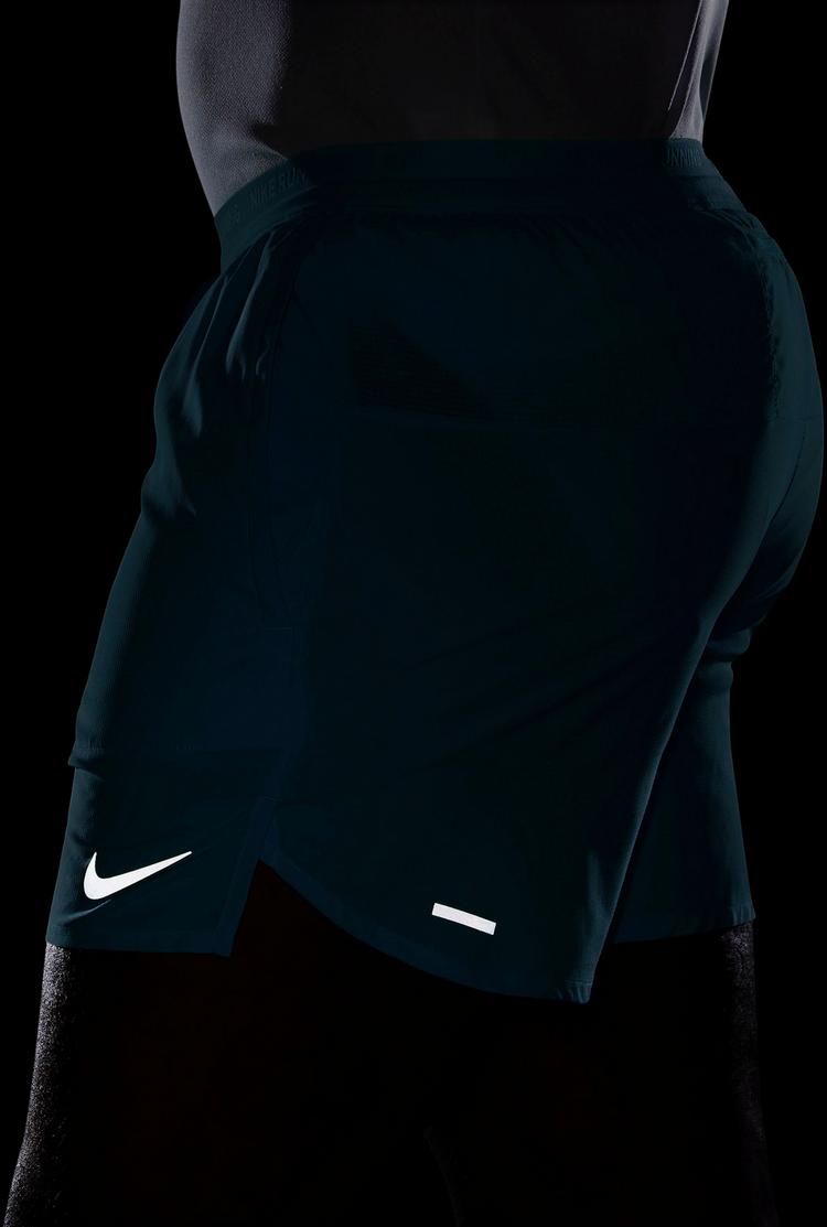 Nike Nike Stride Laufshorts Herren - dusty cactus-black-reflective silv - 4 | SportScheck