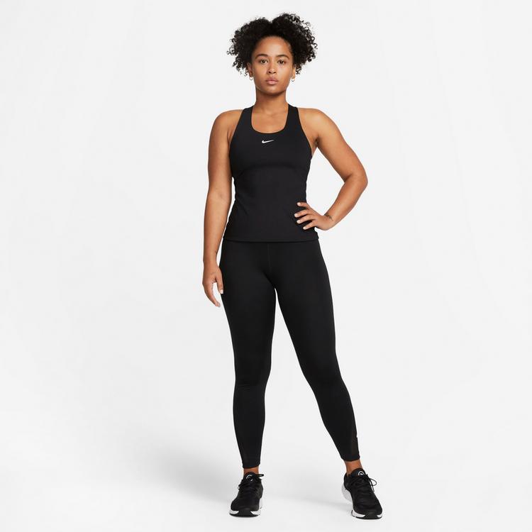 Nike Nike Swoosh Funktionstank Damen - black-black-white - 4 | SportScheck