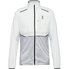 On Weather Jacket Laufjacke Herren white glacier