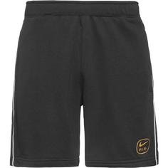 Nike NSW Air Shorts Herren black-white-metallic gold