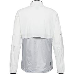 Rückansicht von On Weather Jacket Laufjacke Herren white glacier