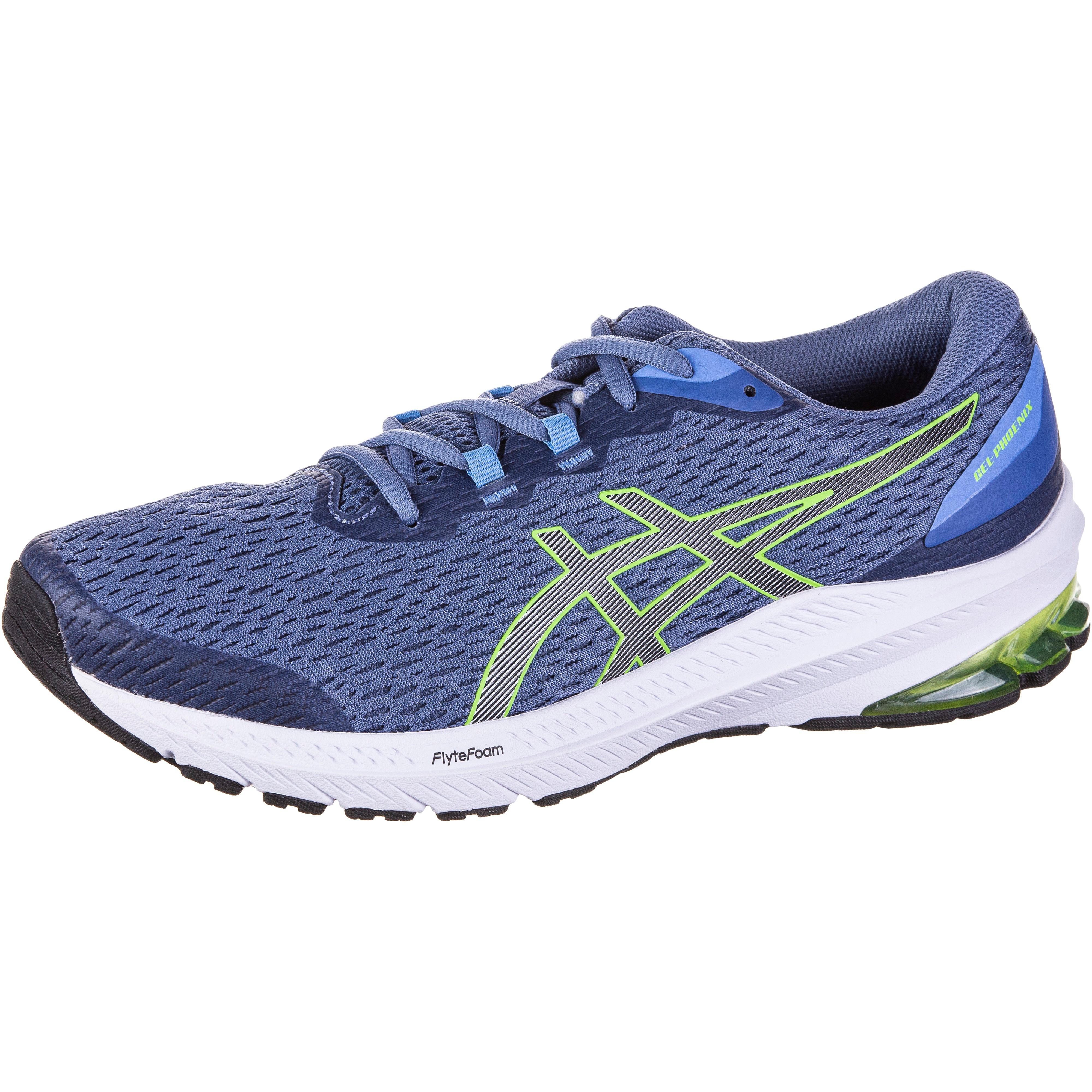 ASICS GEL PHOENIX 12 Laufschuhe Herren denim blue electric lime im Online Shop von SportScheck kaufen