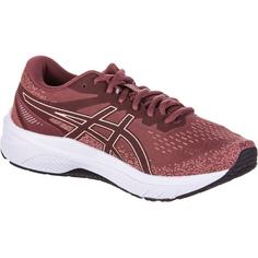 Rückansicht von ASICS GEL-KINJO Laufschuhe Damen brisket red-dried rose