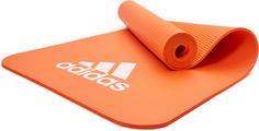 Rückansicht von adidas Matte orange-weiß