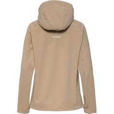 Rückansicht von Mammut Ultimate Comfort Softshelljacke Damen savannah