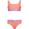 SPEEDO CONT BAND Bikini Set M&auml;dchen - orange-purple