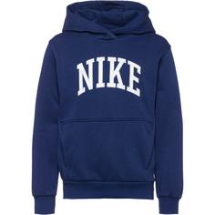 Nike NSW CLUB Hoodie Kinder midnight navy-white