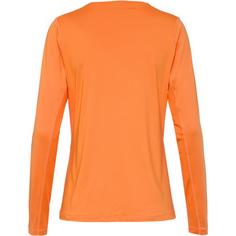 Rückansicht von Kari Traa Nora 2.0 Funktionsshirt Damen light orange