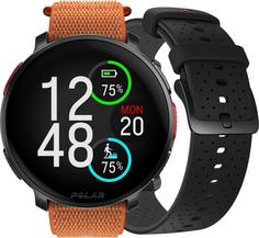 Polar VANTAGE V3 Bundle Sportuhr black-orange