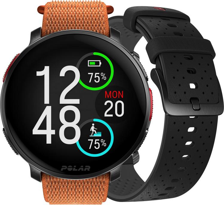 Polar Polar VANTAGE V3 Bundle Sportuhr - black-orange - 0 | SportScheck