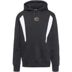 Nike NSW Air Hoodie Herren black-white-metallic gold