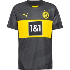 PUMA Borussia Dortmund 24-25 Auswärts Fußballtrikot Herren puma black-faster yellow