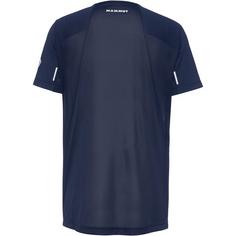 Rückansicht von Mammut Aenergy Funktionsshirt Herren marine