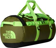 The North Face BASE CAMP DUFFEL M Reisetasche Herren Forest Olive-Safety Gre