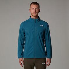 Rückansicht von The North Face NIMBLE Softshelljacke Herren mallard blue