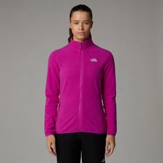 Rückansicht von The North Face 100 GLACIER Fleecejacke Damen deep mulberry