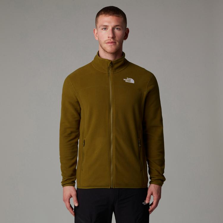 The North Face The North Face 100 GLACIER Fleecejacke Herren - moss green - 0 | SportScheck