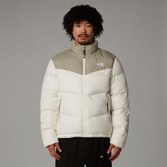 Rückansicht von The North Face Saikuru Steppjacke Herren white dune-clay grey