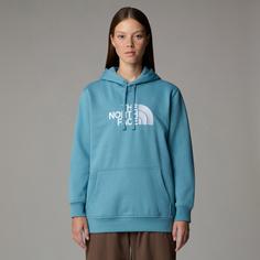 Rückansicht von The North Face Drew Peak Hoodie Damen algae blue