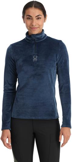 Rückansicht von Spyder SHIMMER BUG Funktionsshirt Damen true navy