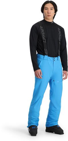 Rückansicht von Spyder DARE Skihose Herren aether blue