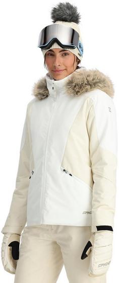 Rückansicht von Spyder Vida Skijacke Damen white