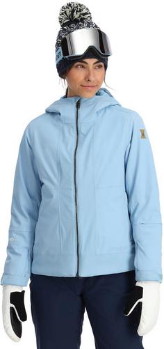 Rückansicht von Spyder Cascade Skijacke Damen blue drift