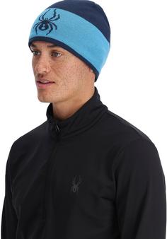 Rückansicht von Spyder SHELBY Beanie Herren true navy