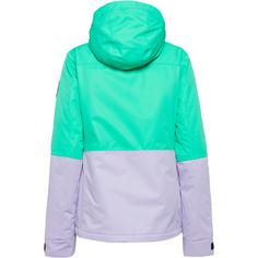 Rückansicht von Maui Wowie Snowboardjacke Damen mint leaf