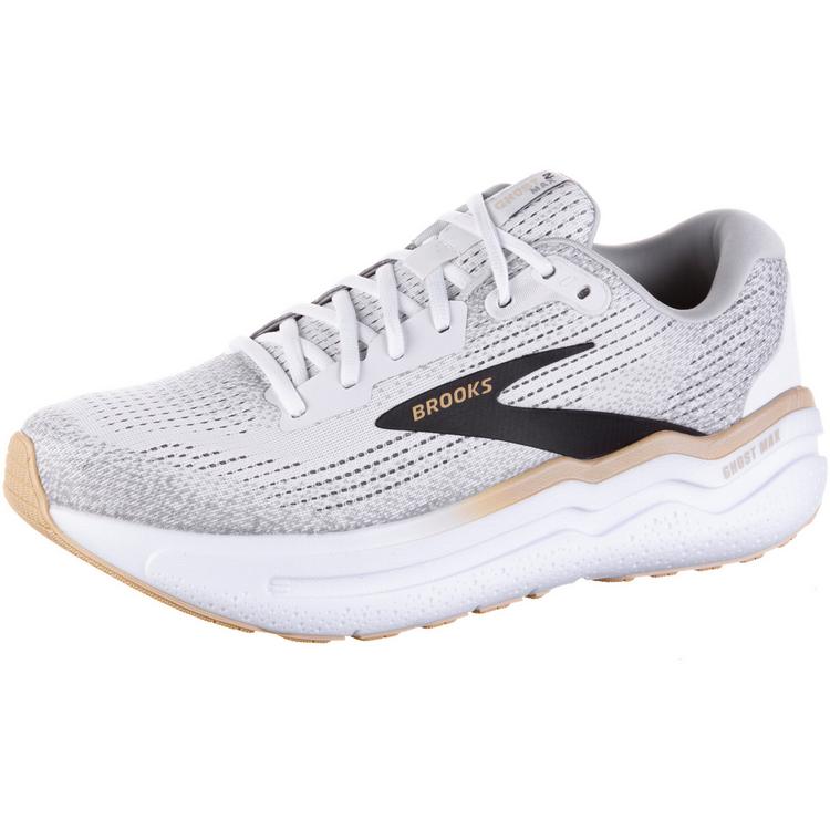 Brooks Brooks Ghost Max 2 Laufschuhe Herren - bright white-double cream-pink - 0 | SportScheck
