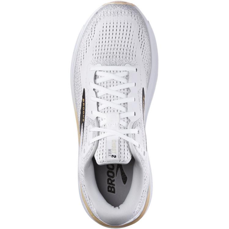 Brooks Brooks Ghost Max 2 Laufschuhe Herren - bright white-double cream-pink - 0 | SportScheck