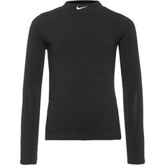 Nike NSW Langarmshirt Kinder black-white