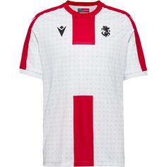 macron Georgien 2024 Heim Fußballtrikot Herren weiß