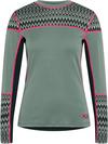 Kari Traa SARA Funktionsshirt Damen - dusty midtone green