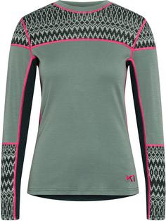 Kari Traa SARA Funktionsshirt Damen dusty midtone green