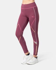 Rückansicht von Kari Traa Louise 2.0 Lauftights Damen plum