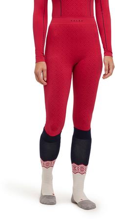 Rückansicht von Falke Thermounterhose Damen red