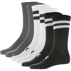 Under Armour Essential 6pk high Sportsocken white-white-black