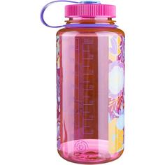 Rückansicht von Nalgene WH SUSTAIN 1 L Trinkflasche botanical florals