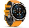 Garmin Fenix 8 47mm Amoled Sapphire Titan Sportuhr - graphit-titanium