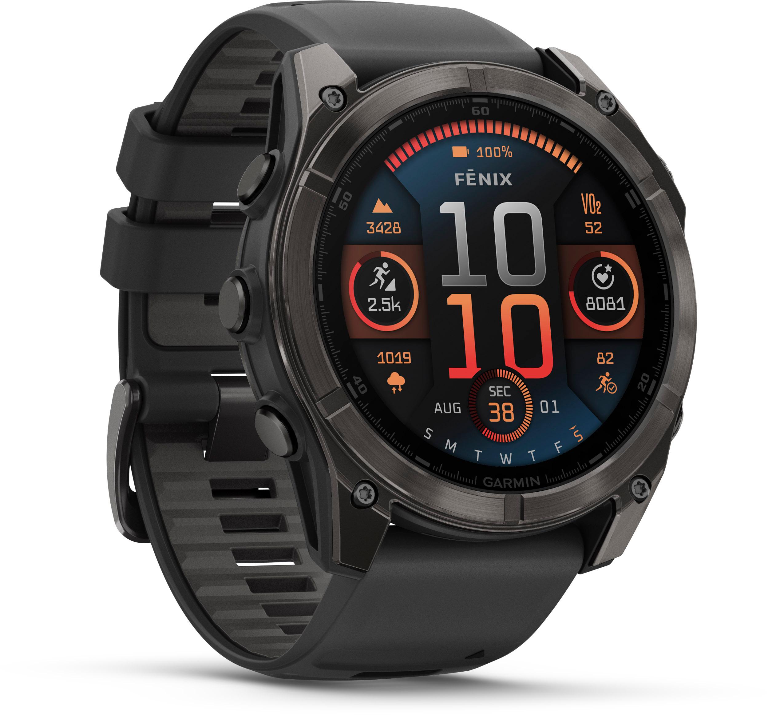 Garmin Fenix 8 51mm Amoled Sapphire Titan Sportuhr