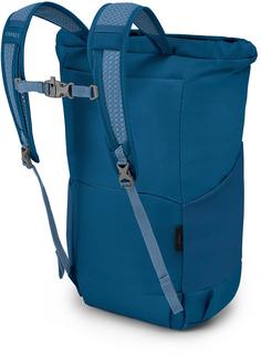 Rückansicht von Osprey Daylite Tote Pack Umhängetasche night shift blue