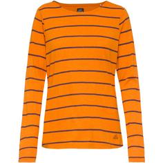 OCK Langarmshirt Damen orange pepper