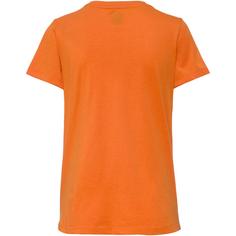 Rückansicht von OCK T-Shirt Damen orange pepper