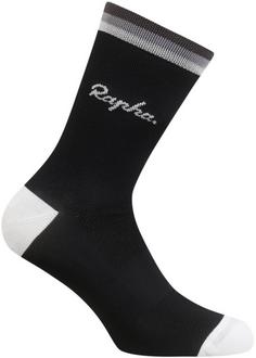 Rapha Fahrradsocken black-grey-carbon grey