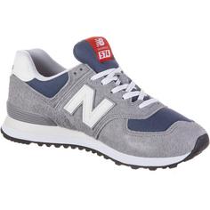 Rückansicht von NEW BALANCE U574 Sneaker Herren aluminum grey