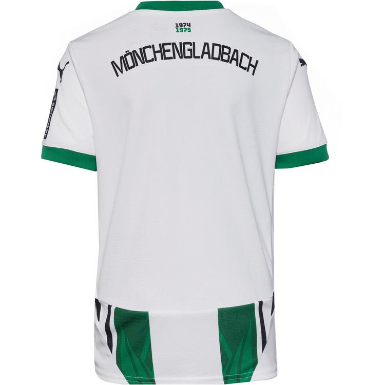 PUMA PUMA Borussia M&ouml;nchengladbach 24-25 Heim Teamtrikot Kinder - puma white-archive green - 0 | SportScheck