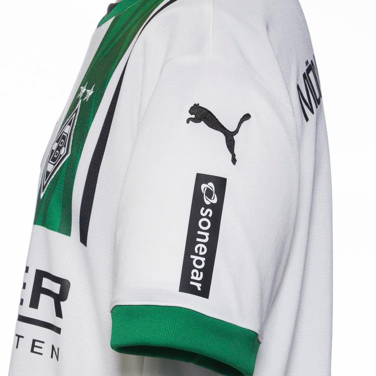 PUMA PUMA Borussia M&ouml;nchengladbach 24-25 Heim Teamtrikot Kinder - puma white-archive green - 0 | SportScheck