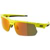 Oakley BISPHAERA Brille - matte tennis ball yellow-clste neuron-prizm ruby