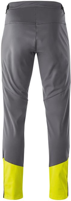 Rückansicht von Gonso Adventure Softshellhose Herren mercury gray